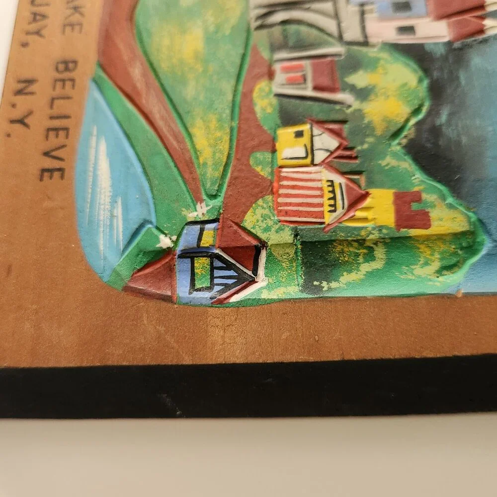 Vintage Child's Wall Decor Land of Make Believe Castle